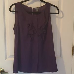 Purple sleeveless top